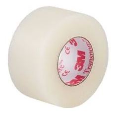 Transpore Kunststoffpflaster 2,5 cm x 9,1 m