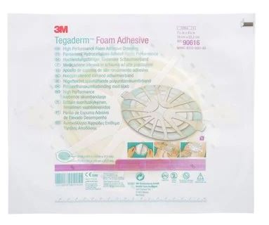 Tegaderm klebender Schaumverband 19 cm x 22,2 cm