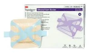 Tegaderm Silikon-Schaumverband 5 cm x 5 cm