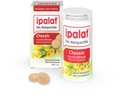 ipalat Halspastillen Classic
