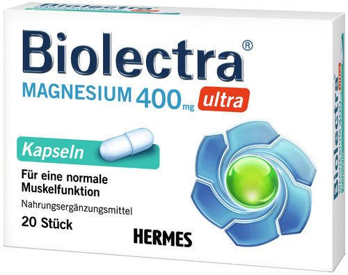 Biolectra Magnesium 400 mg ultra Kapseln