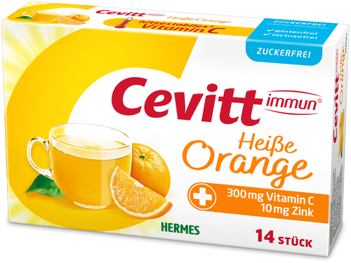 Cevitt immun Heiße Orange zuckerfrei