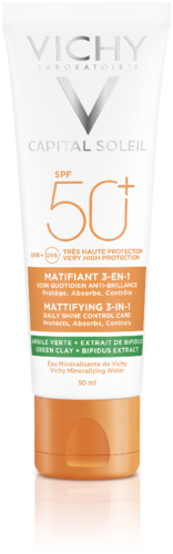Vichy Sonnenschutz 3-in-1 Mattierende Sonnenpflege LSF 50+