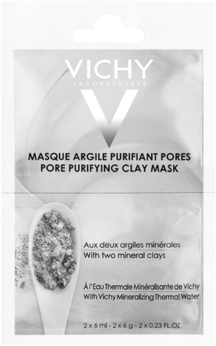 Vichy Pureté Thermale Porenverfeinernde Maske Duo-Sachet