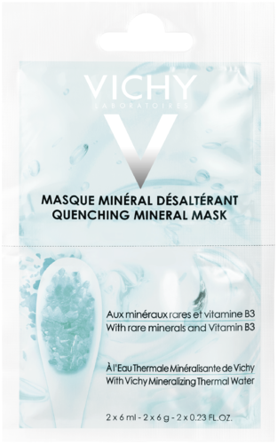 Vichy Pureté Thermale Feuchtigkeitspendende Maske Duo-Sachet