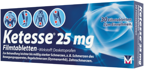 Ketesse 25 mg Filmtabletten