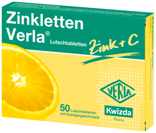 Zinkletten Verla 5 mg Orange 