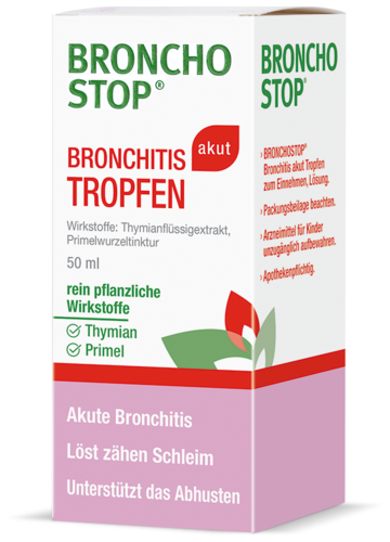Bronchostop Bronchitis akut Tropfen