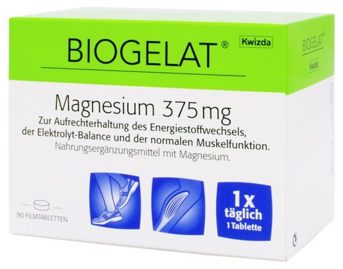 Biogelat Magnesium 375 mg