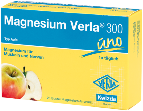 Magnesium Verla 300 Uno Granulat Apfel