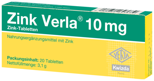 Zink Verla 10 mg
