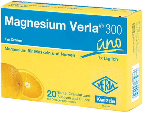 Magnesium Verla 300 Uno Granulat Orange