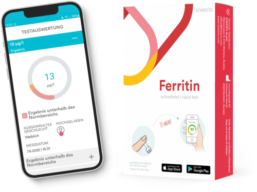 Kiweno Ferritin Schnelltest