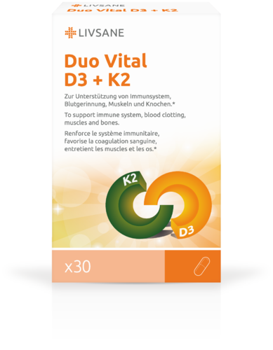 Livsane Duo Vital D3 + K2