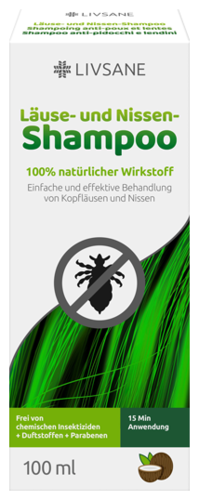 Livsane Läuse- und Nissen-Shampoo (natürlich)