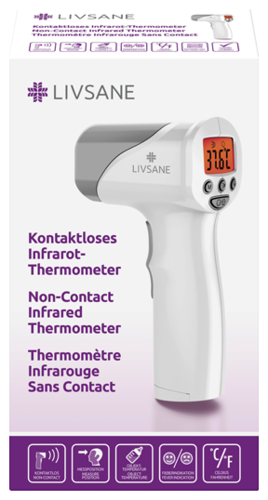 Livsane Kontaktloses Infrarot-Thermometer