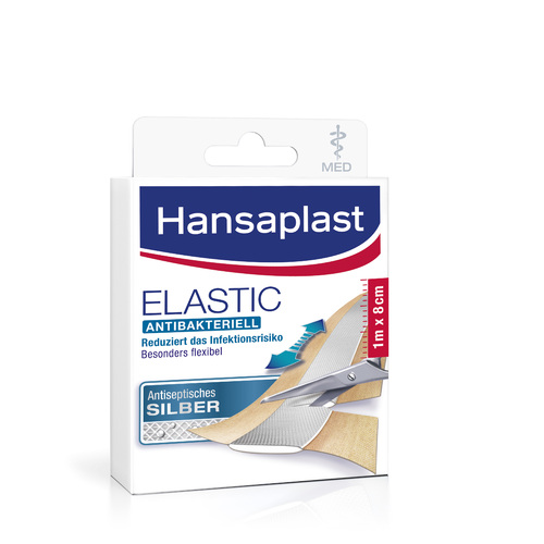 Hansaplast Elastic MED - 10cm x 8cm