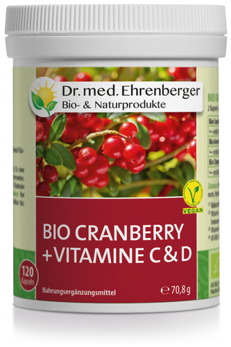 Dr. Ehrenberger Cranberry +Vitamin C&D BIO