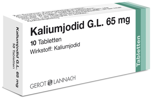 Kaliumjodid G.L. 65 mg-Tabletten