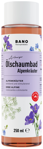 Arlberger Ölschaumbad Alpenkräuter
