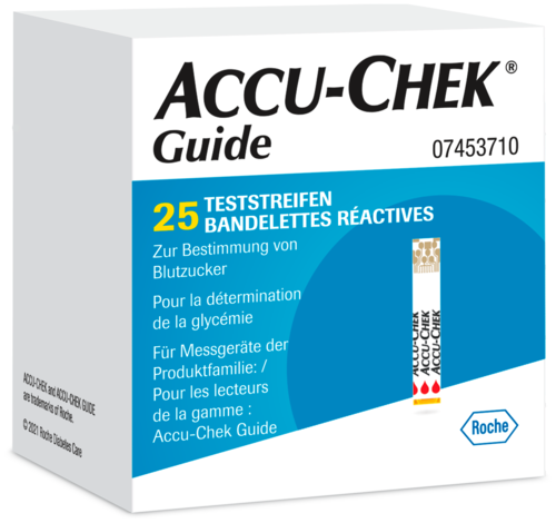 Accu-Chek Guide Teststreifen zur Glukosebestimmung