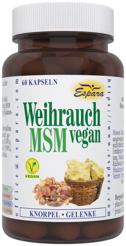 Espara Weihrauch-MSM vegan Kapseln