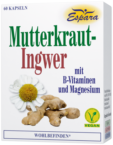 Espara Mutterkraut-Ingwer Kapseln
