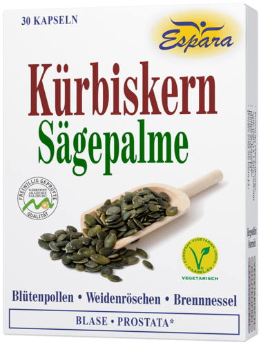 Espara Kürbiskern-Sägepalme Kapseln