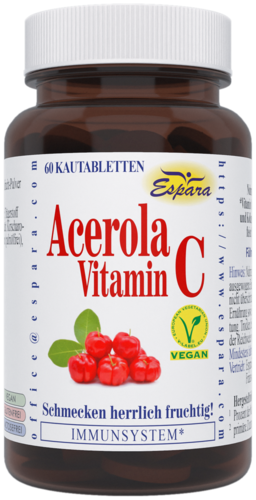 Espara Acerola-Vitamin C Kautabletten