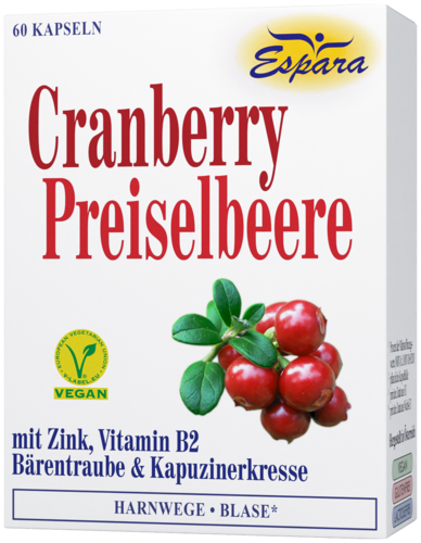 Espara Cranberry-Preiselbeere Kapseln