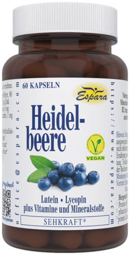 Espara Heidelbeere Kapseln