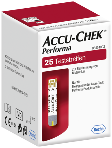 Accu-Chek Performa Teststreifen zur Glukosebestimmung