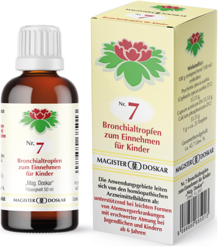 Magister Doskar Nr. 7 Asthmatropfen für Kinder