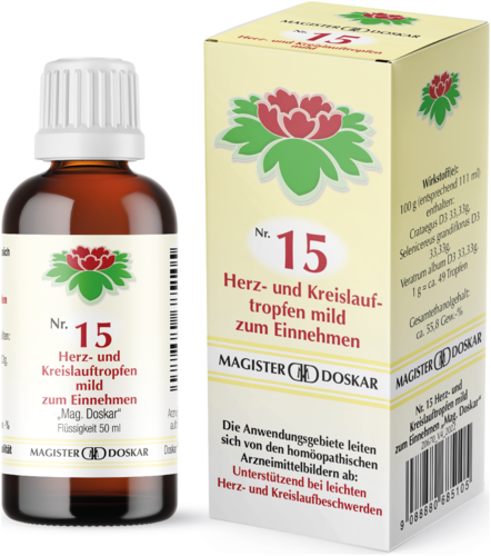 Magister Doskar Nr. 15 Herz- und Kreislauftropfen mild