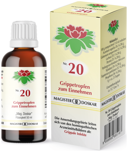 Magister Doskar Nr. 20 Grippetropfen