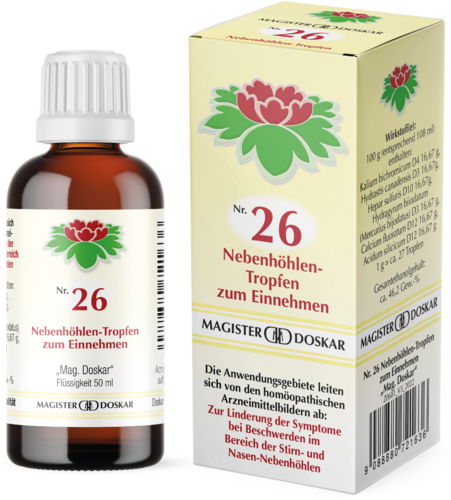 Magister Doskar Nr. 26 Nebenhöhlentropfen