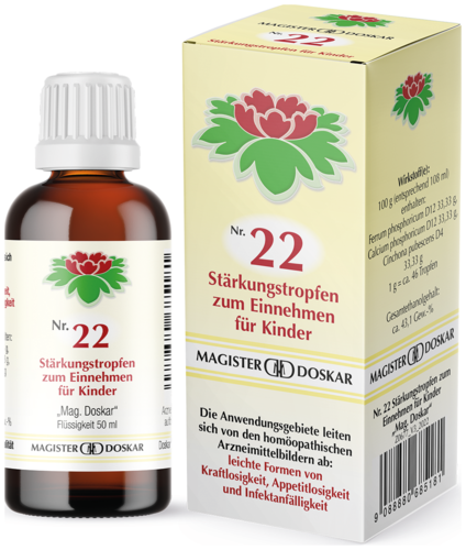 Magister Doskar Nr. 22 Stärkungstropfen für Kinder