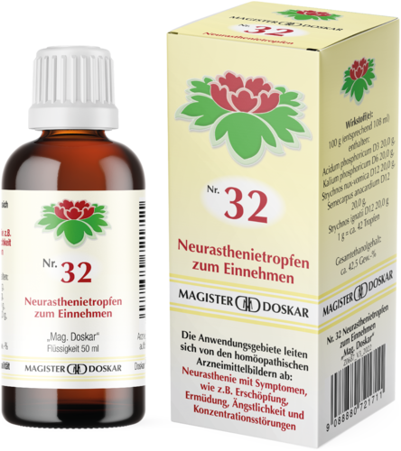 Magister Doskar Nr. 32 Neurasthenietropfen