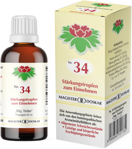 Magister Doskar Nr. 34 Stärkungstropfen