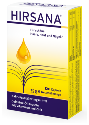 Hirsana Goldhirse-Öl-Kapseln