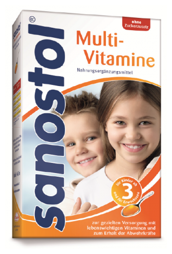 Sanostol Multi-Vitamine ohne Zuckerzusatz