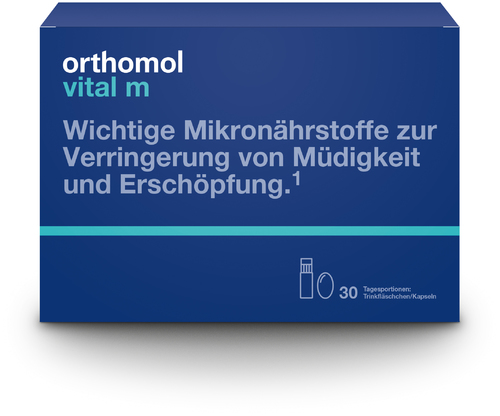 Orthomol Vital m Trinkfläschchen + Kapseln