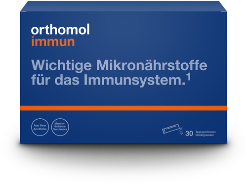 Orthomol Immun Direktgranulat Menthol-Himbeere