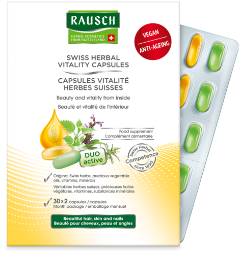 Rausch Schweizer Kräuter Vital Kapseln