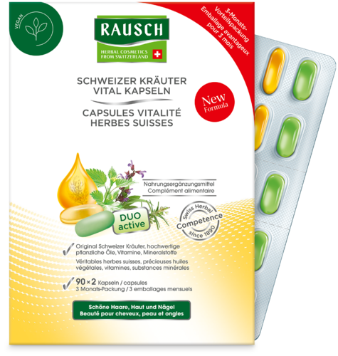 Rausch Schweizer Kräuter Vital Kapseln