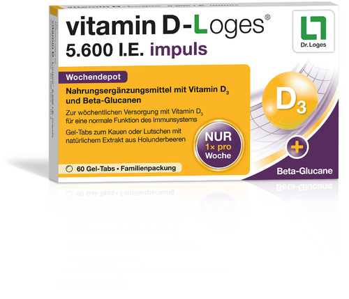 vitamin D-Loges 5.600 I.E. impuls