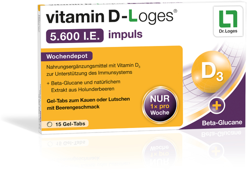 vitamin D-Loges 5.600 I.E. impuls
