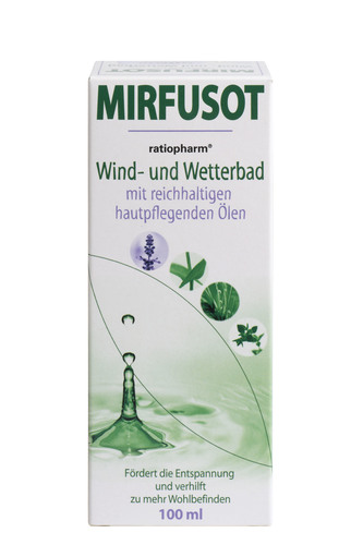 Mirfusot ratiopharm Wind- und Wetterbad
