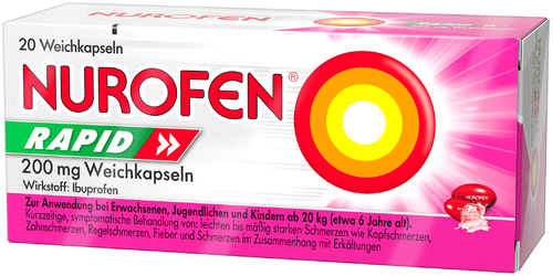 Nurofen Rapid 200 mg Weichkapseln 