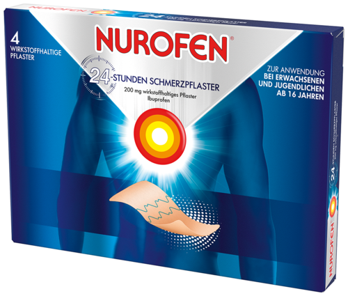 Nurofen 24-Stunden Schmerzpflaster 200 mg wirkstoffhaltiges Pflaster